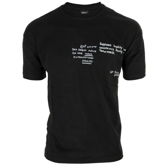 Мъжка тениска, Oversize, черен, Ft7518 Мъжка тениска, Oversize, черен, Ft7518